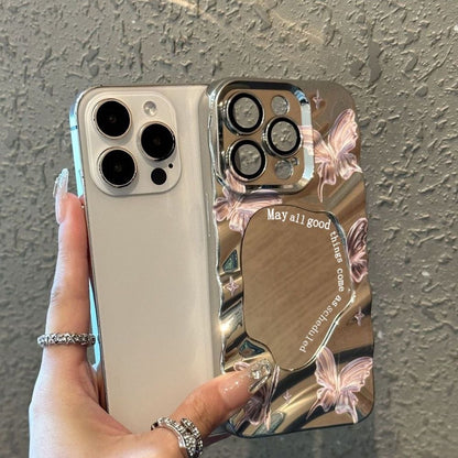 Luxury Mirror Butterfly Phone Case for iPhone
